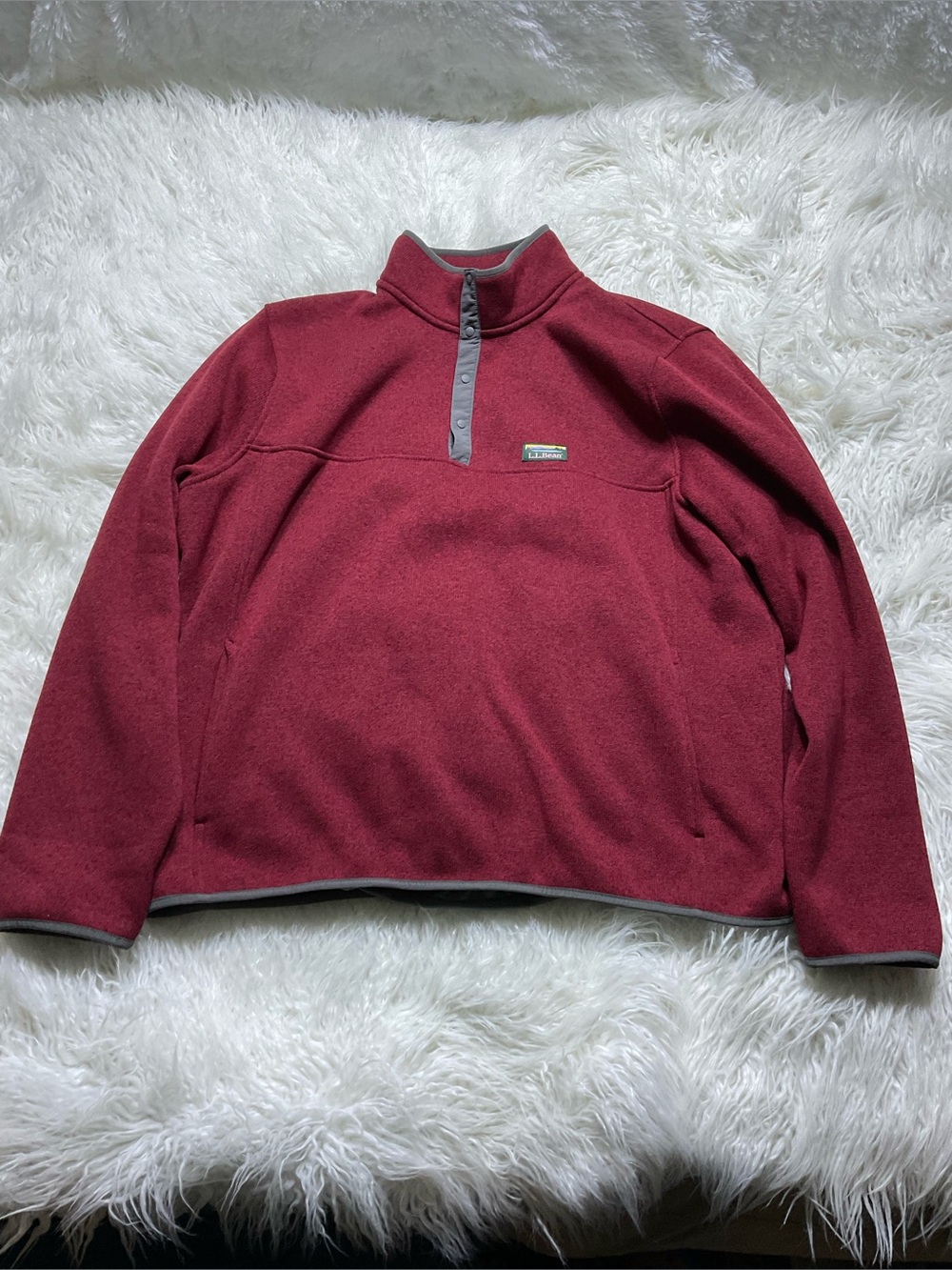 L.L.Bean Sweater Fleece Pullover